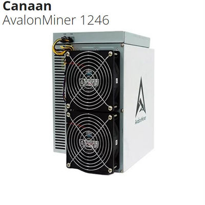 Canaan Avalon 1246 Asic Miner Machine 85Th 90t SHA256 Blochchain Bitcoin Mining hashrate besar