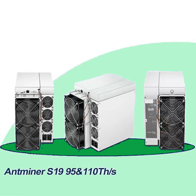 Antminer S19 Pro, BTC Bitcoin Asic Miner S19pro mesin penambangan Blockchain ke-90 ke-95 ke-100 ke-110