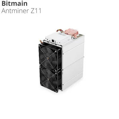 1418W Antminer Z11 135k Equihash ZEC Asic Miner Dengan Catu Daya