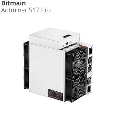 BTC Asic Bitmain Antminer S17 S17Pro Mesin penambang penambangan Bitcoin ke-53 - ke-76 2100W-3300W