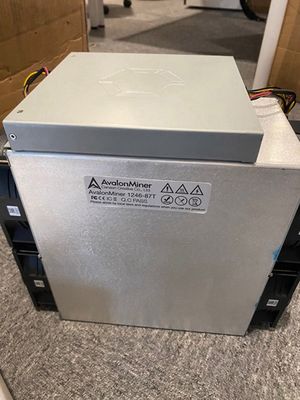 Mesin Penambang Asic Blockchian Avalon A1246 83t 3150W SHA256 Algoritma