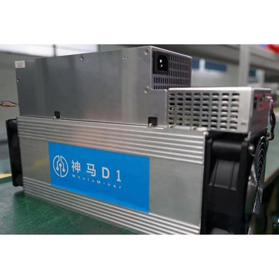 Digunakan MicroBT Whatsminer D1 DCR ASIC Miner Blake256R14 2200W 48t Dengan PSU