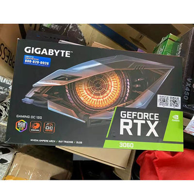 Kartu Grafis RTX 3060 Non LHR GDDR6 12GB Untuk Rig Penambangan GPU