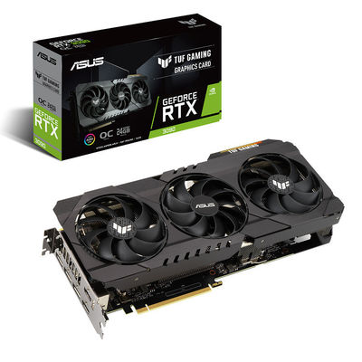 DDR6X TUF Gaming Graphics Card RTX 3090 OC 24G GAMING 1740 1770MHz Cyberpunk
